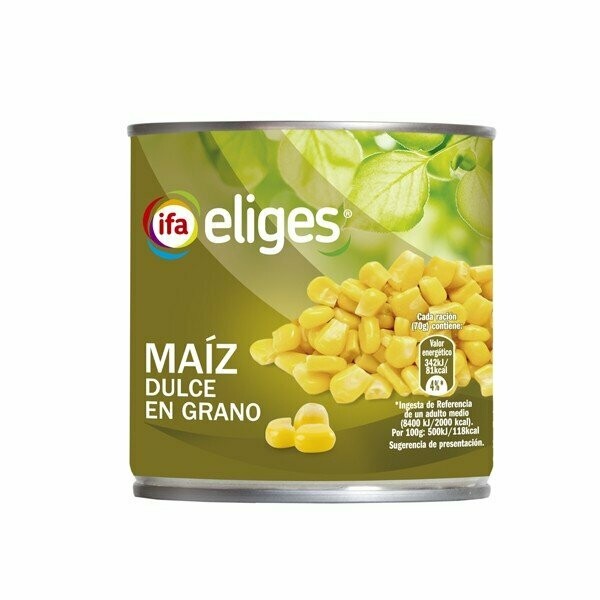 IFA ELIGES MAIZ DULCE LATA 340gr