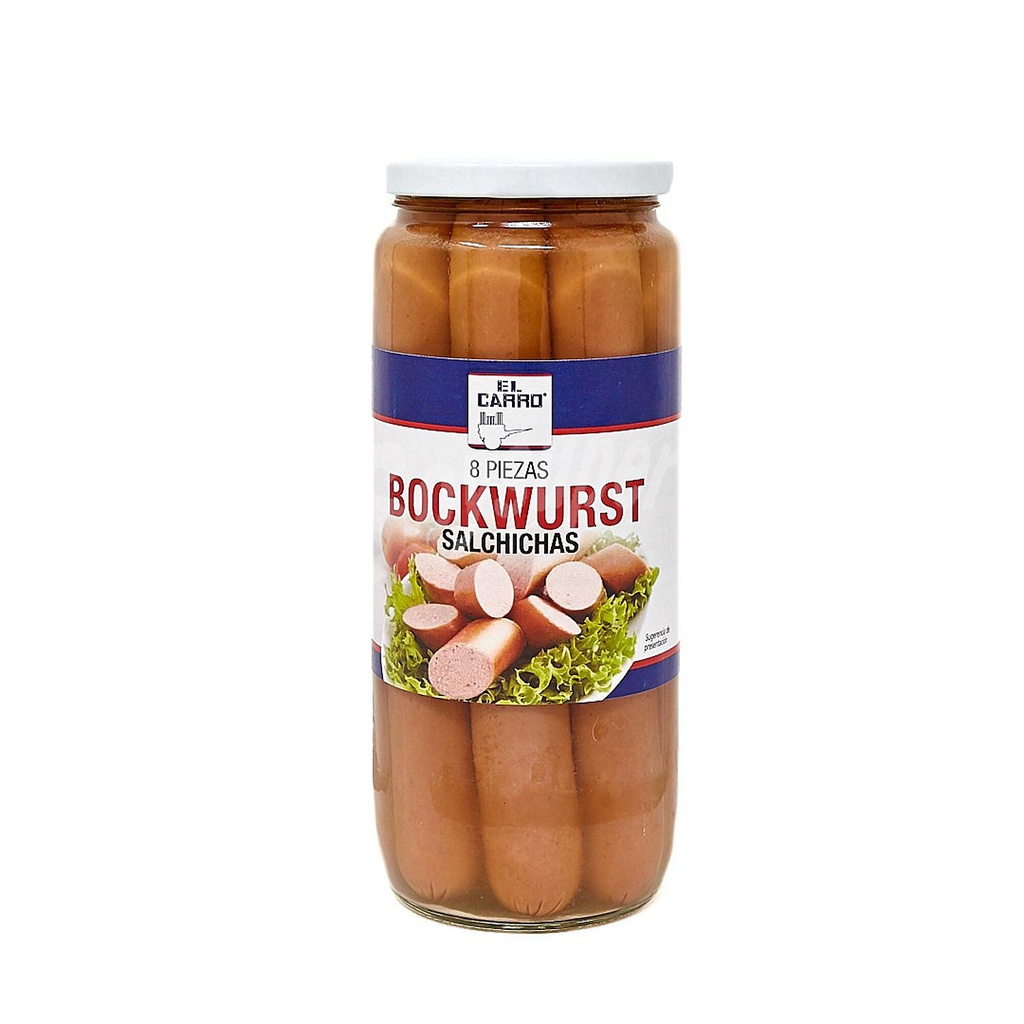 EL CARRO BOCKWURST SALCHICHAS 380G