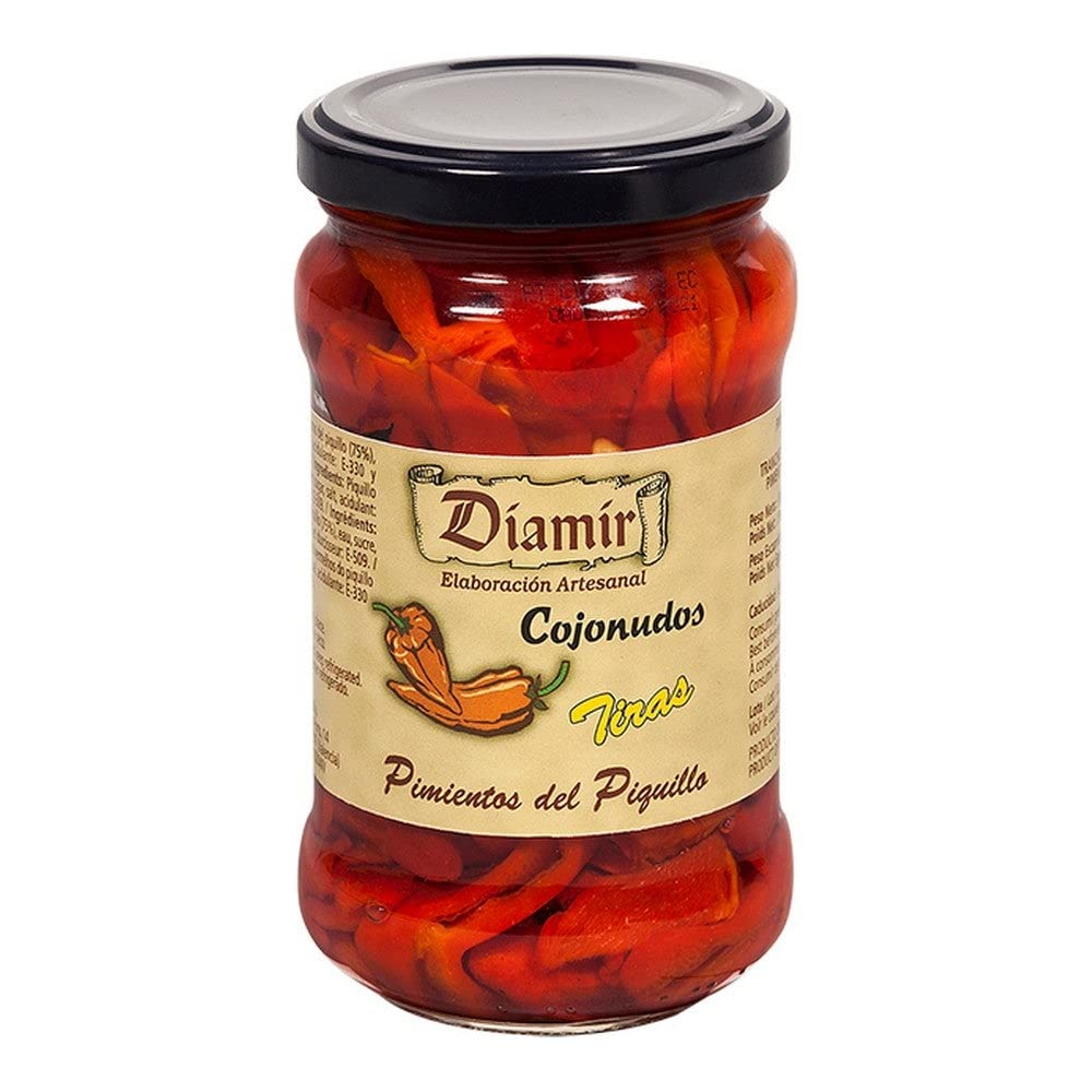 DIAMIR PIMIENTO PIQ TIRAS 290G FRASCO