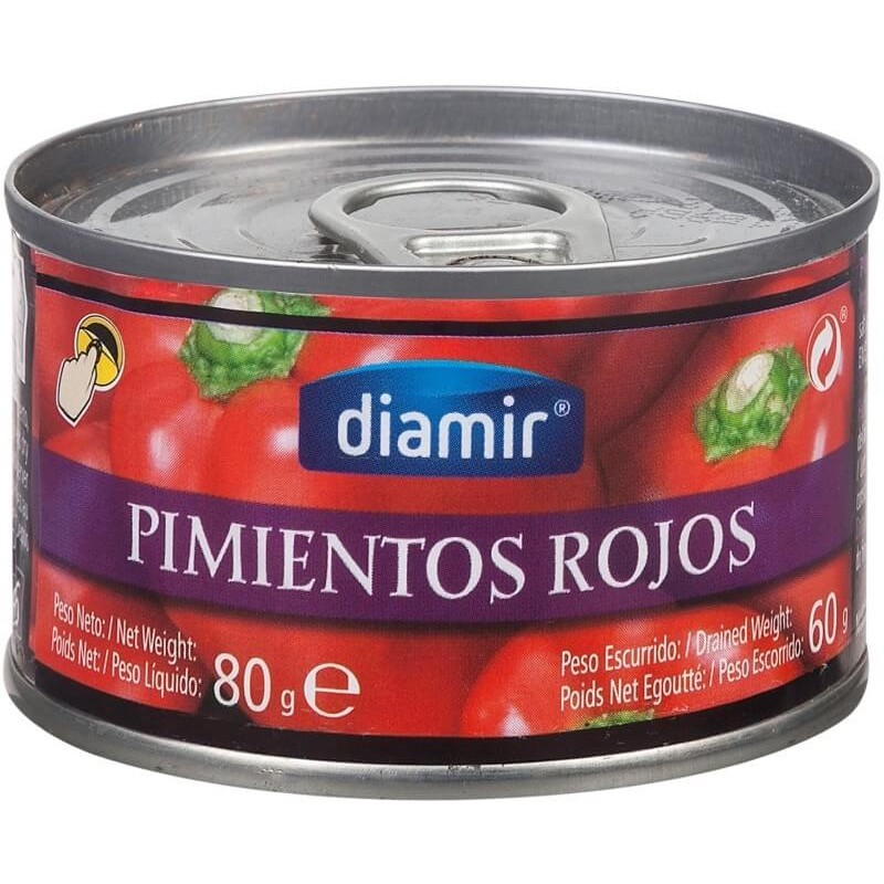 DIAMIR PIMIENTO ROJO 80G