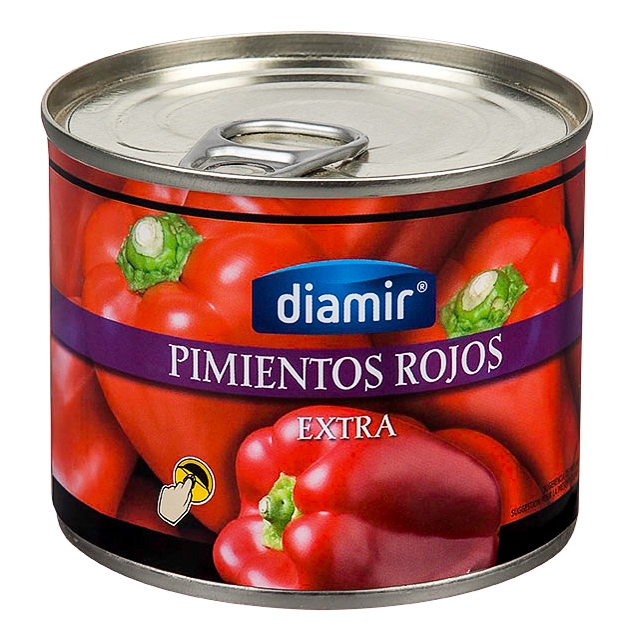 DIAMIR PIMIENTO ROJO ENTEROS  EXTRA 185G