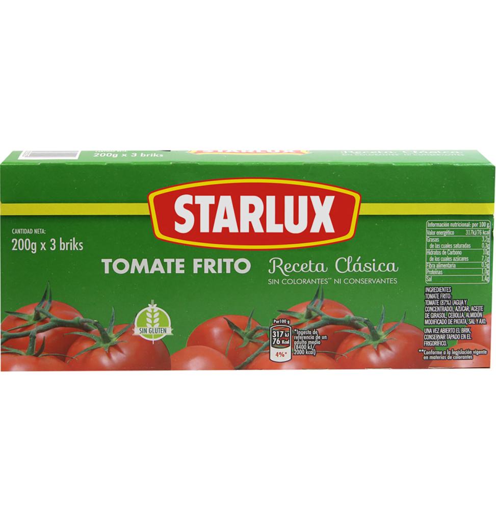 STARLUX TOMATE FRITO P-3X200ML