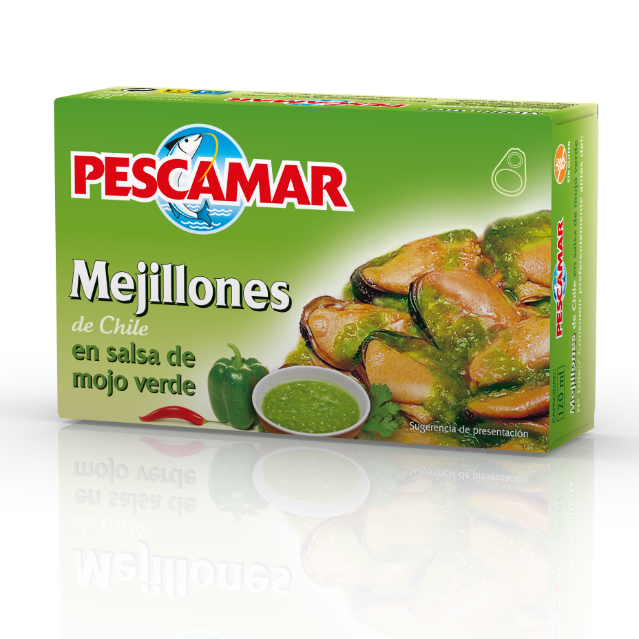 PESCAMAR MEJILLON MOJO VERDE 111GR