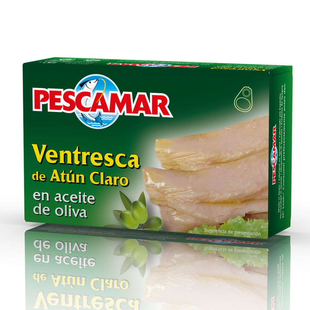 PESCAMAR VENTRESCA DE ATUN CLARO AC.OLIVA 110GR