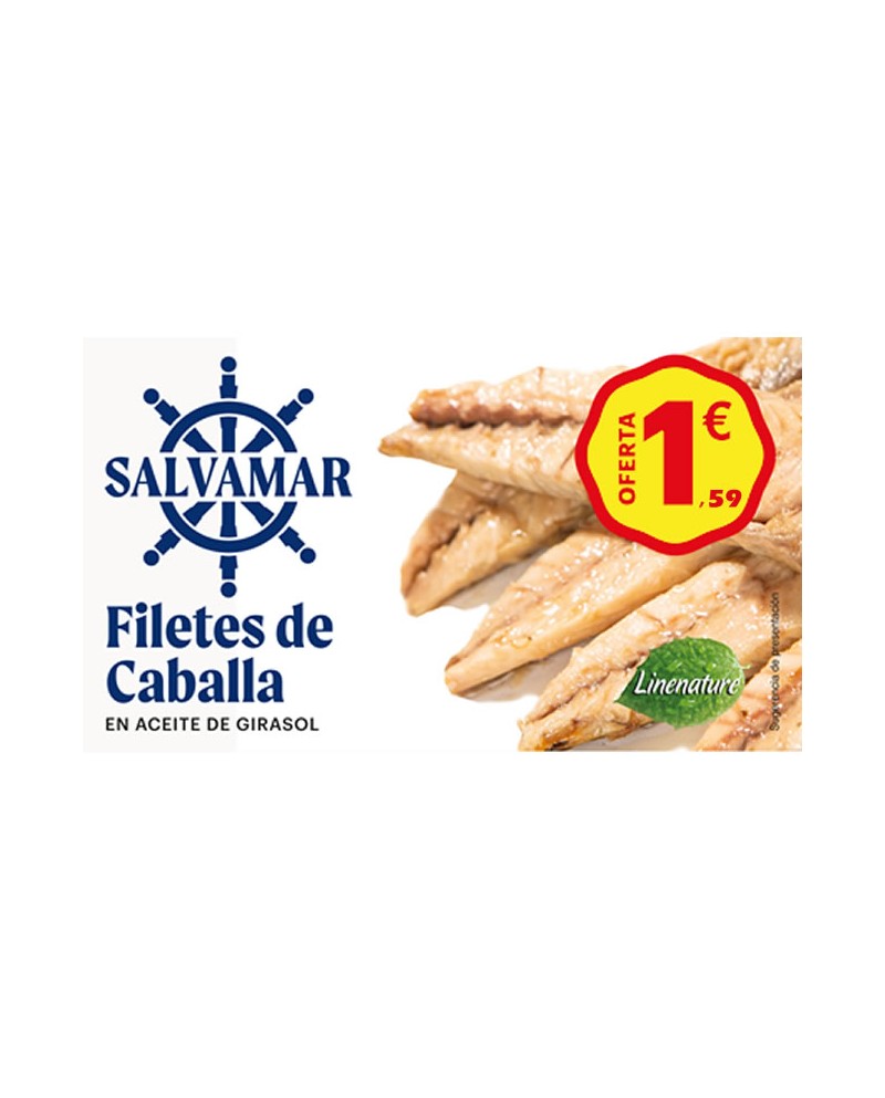 SALVAMAR FILETES CABALLA 85G