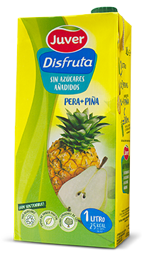 JUVER DISFRUTA PERA PIÑA 1L BRICK