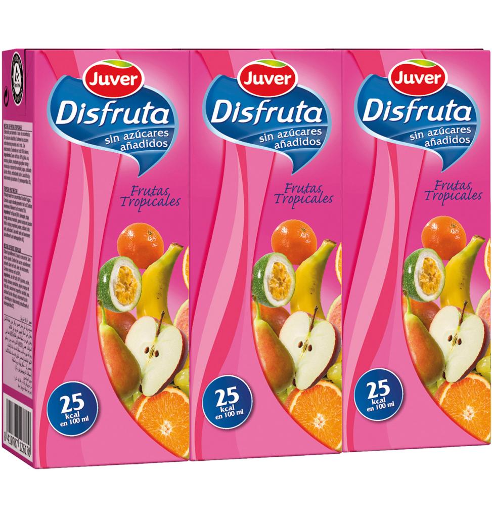 JUVER DISFRUTA TROPICAL 3X200ML