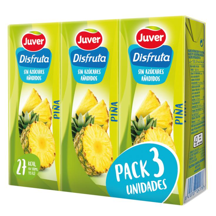 JUVER DISFRUTA PIÑA P3X200ML