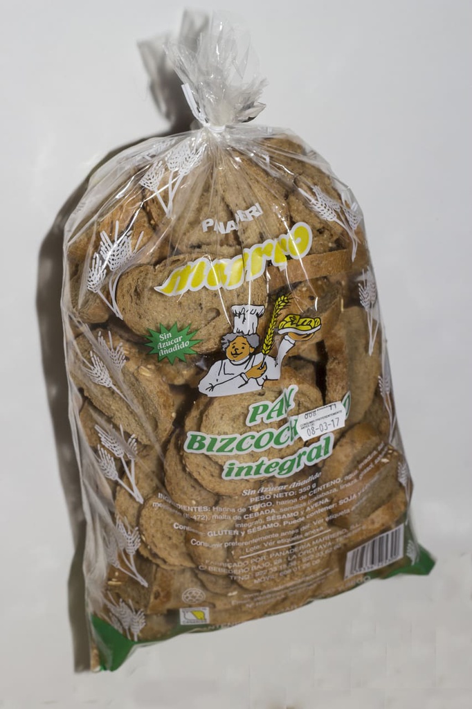 MARRERO PAN BIZCOCHADO INTEGRAL 350G