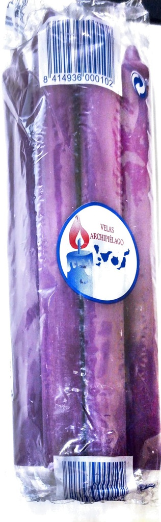 VELAS ARCHIPIELAGO 6UDS COLORES