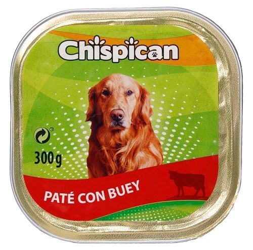 CHISPICAN PATE BUEY PERRO TARRINA 300GR