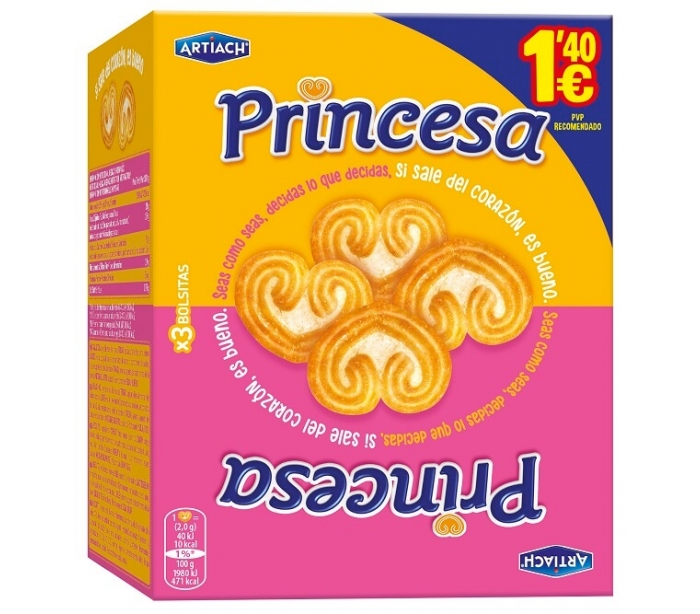 ARTIACH PRINCESA 90GR 1.40€