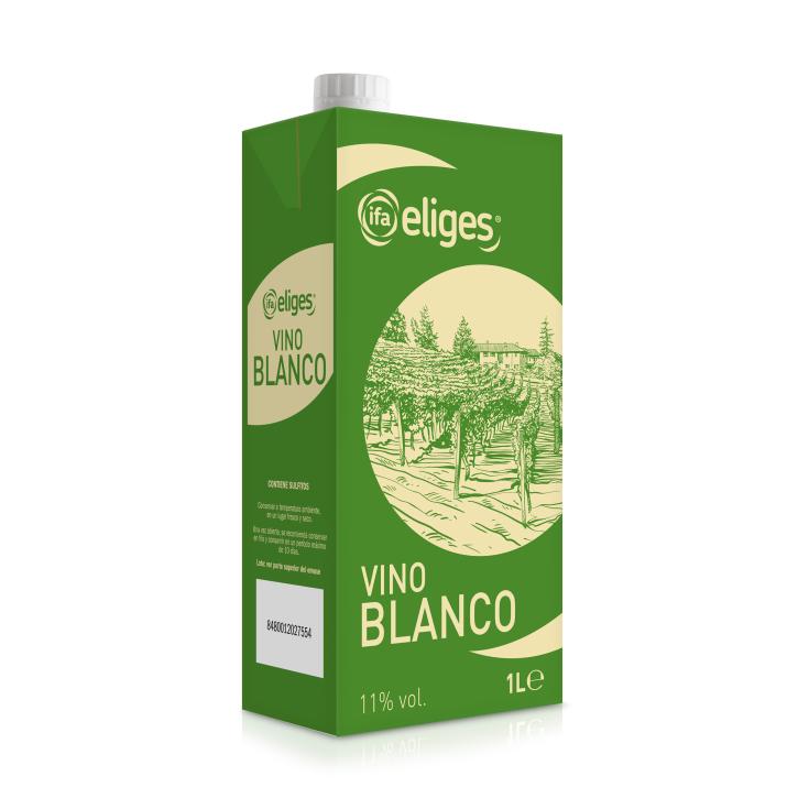 IFA ELIGES VINO BLANCO 11º 1L BRICK