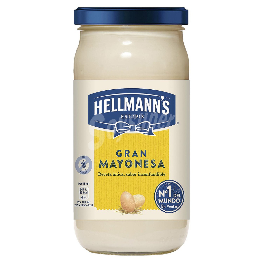 HELLMANNS MAYONESA 490ML TARRO