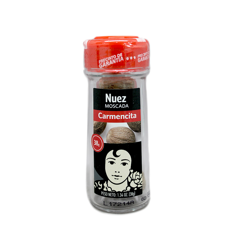 CARMENCITA NUEZ MOSCADA PZAS 42GR