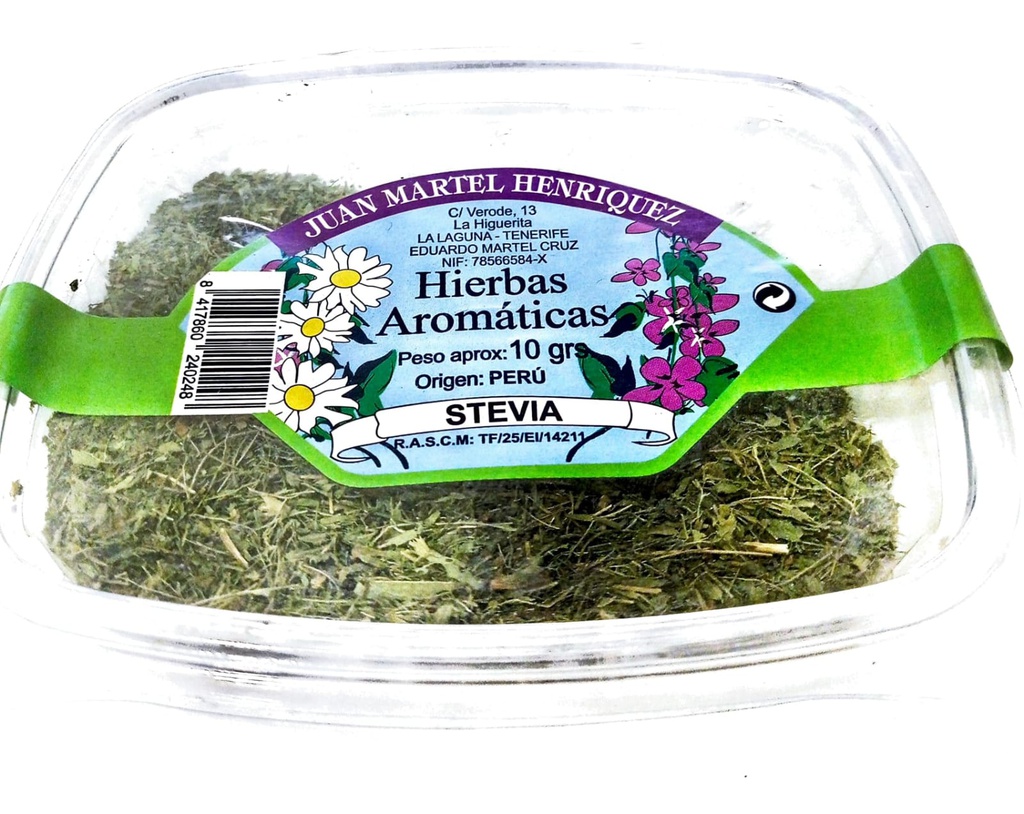 JUAN M.HENRIQUEZ STEVIA 10GR