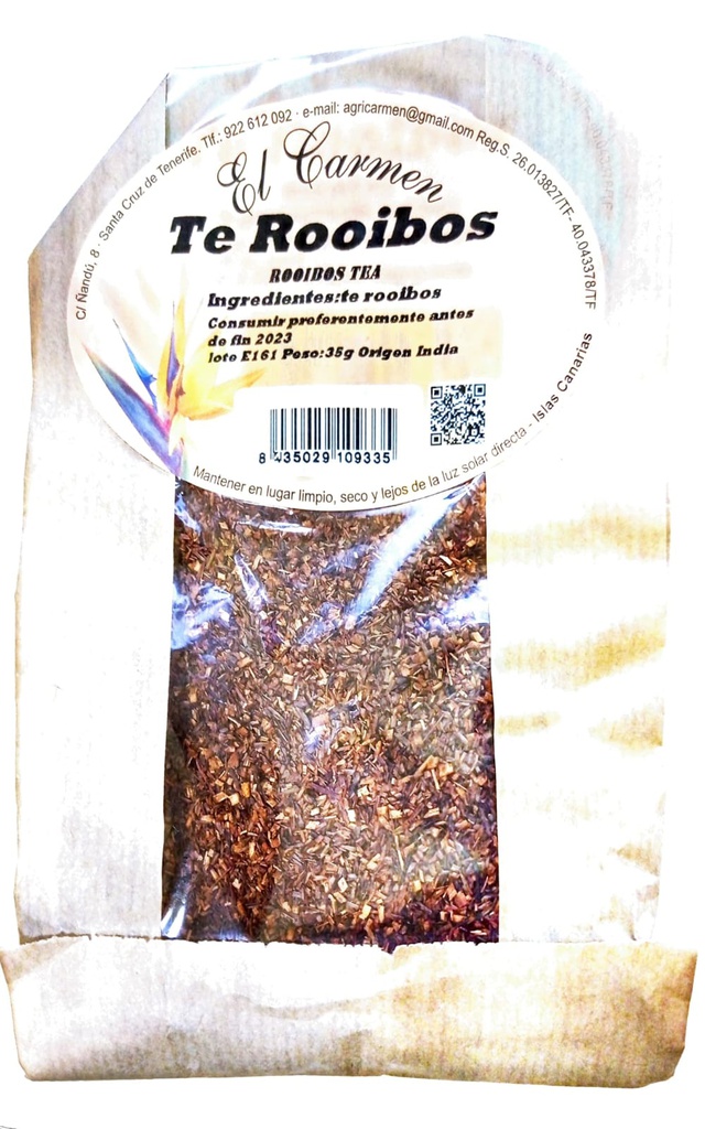 EL CARMEN TE ROOIBOS 35G