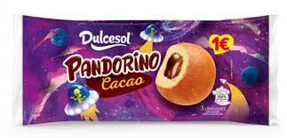 DULCESOL PANDORINO CACAO 135G 1€