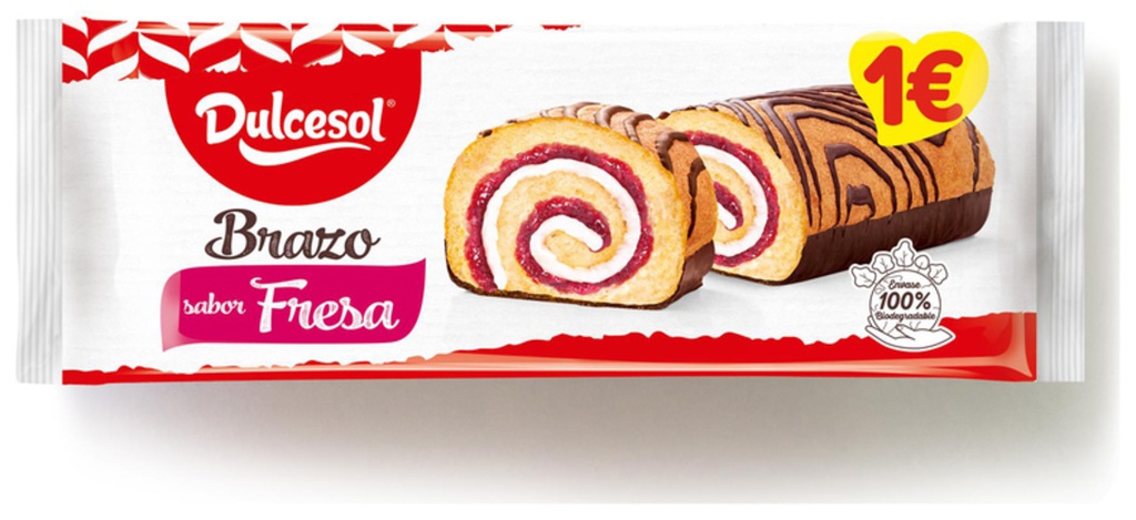 DULCESOL BRAZO FRESA 135G 1€