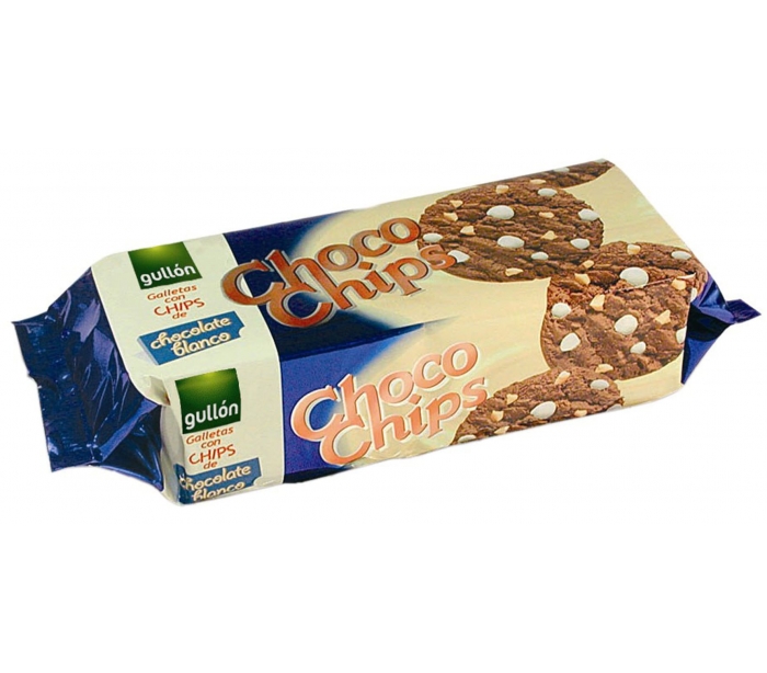 GULLON CHOCO CHIPS BLANCO 125GR