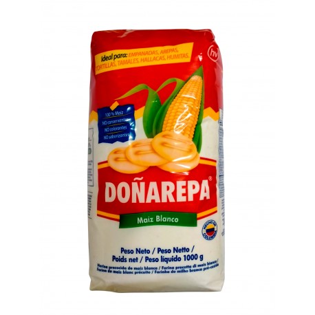 DOÑA AREPA HARINA BLANCA 1KG