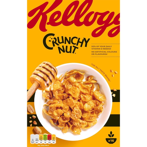 KELLOGGS CRUNCHY NUT 500GR