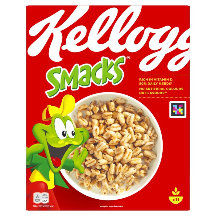 KELLOGGS SMACKS 330GR