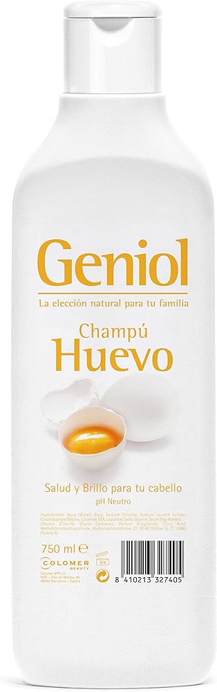 GENIOL CHAMPU AL HUEVO 750ML