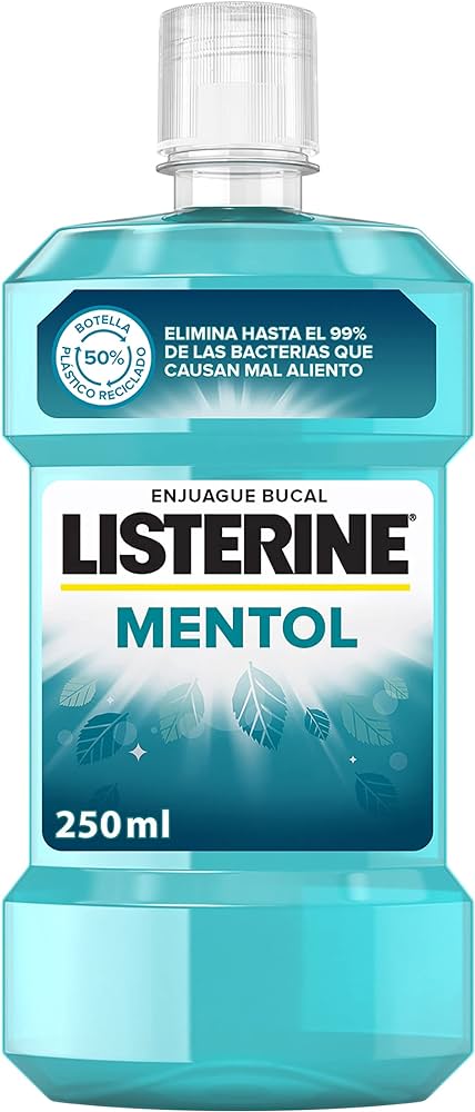 LISTERINE MENTOL 250ML