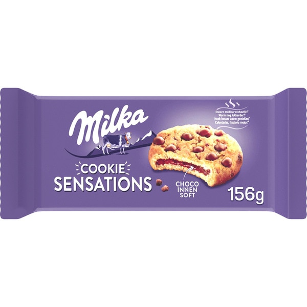 MILKA SENSATIONS COOKIES 156G