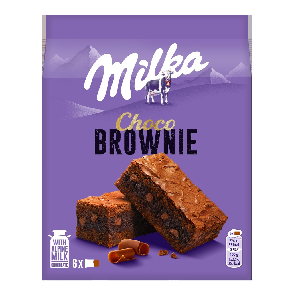 MILKA CHOCO BROWNI 150G