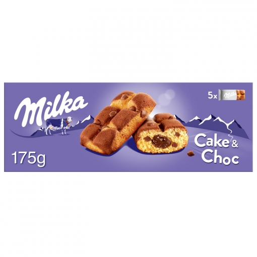 MILKA CAKE &amp; CHOC 175G