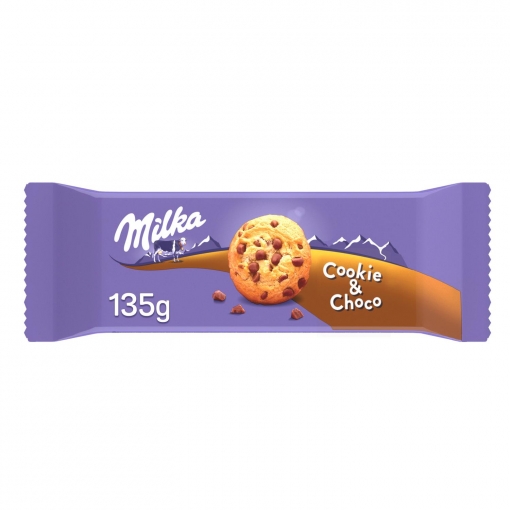 MILKA COOKIE&amp;CHOCO 135GR