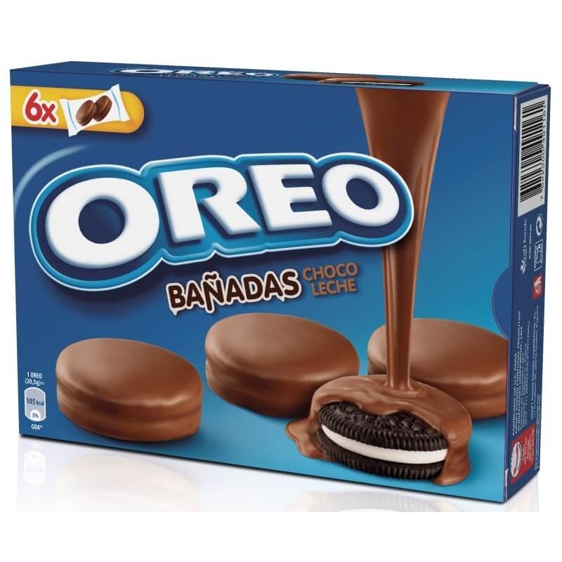 OREO BAÑADAS CHOCOLATE 246GR