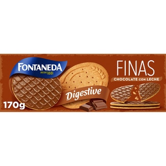 FONTANEDA DIGEST FINAS CHOC.C/LECHE 170GR