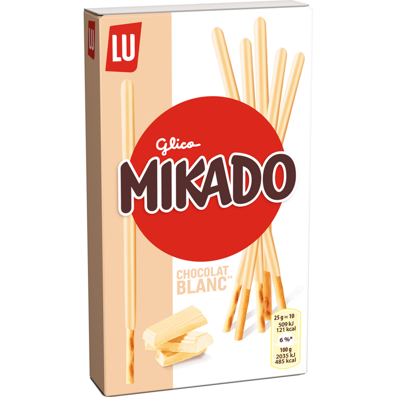 MIKADO CHOCOLAT BLANC 75GR