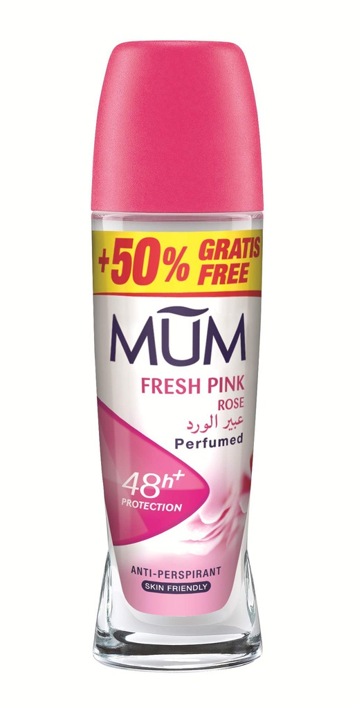 MUM FRESH PINK ROSE DEO ROLL-ON 75ML