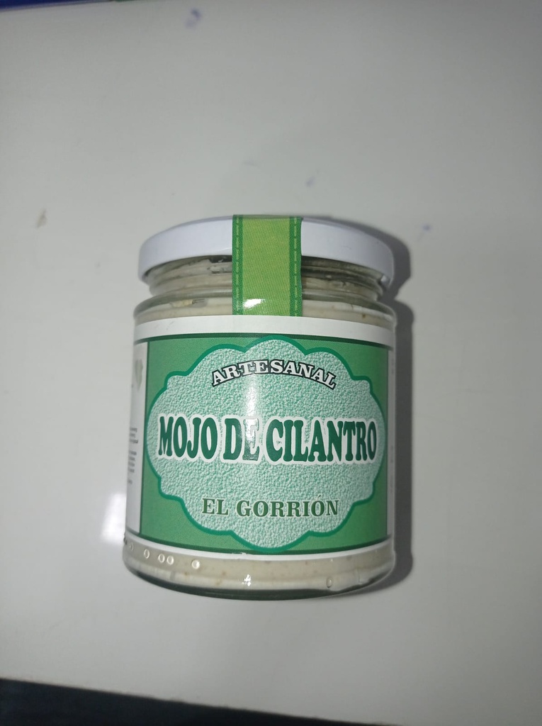 EL GORRION MOJO CILANTRO PALMERO 220GR