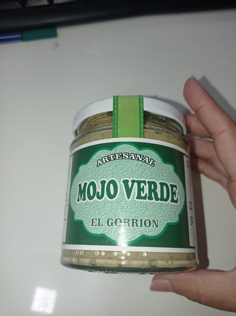 EL GORRRION MOJO VERDE PALMERO 220GR