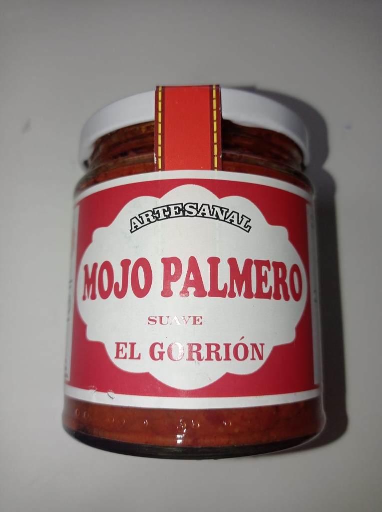 EL GORRION MOJO ROJO SUAVE PALMERO 230GR