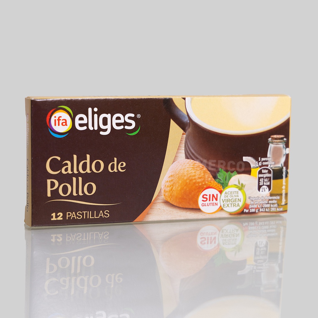 IFA ELIGES CALDO POLLO 12PAST 120GR