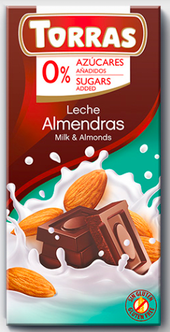 TORRAS S/A LECHE ALMENDRAS 0% 75G