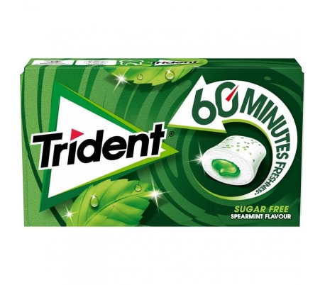 TRIDENT 60 MIN HIERBABUENA 22G