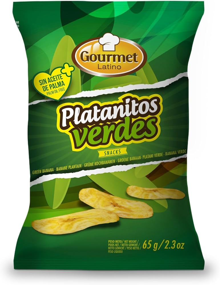 GOURMET PLATANITOS VERDES SALADOS 65G