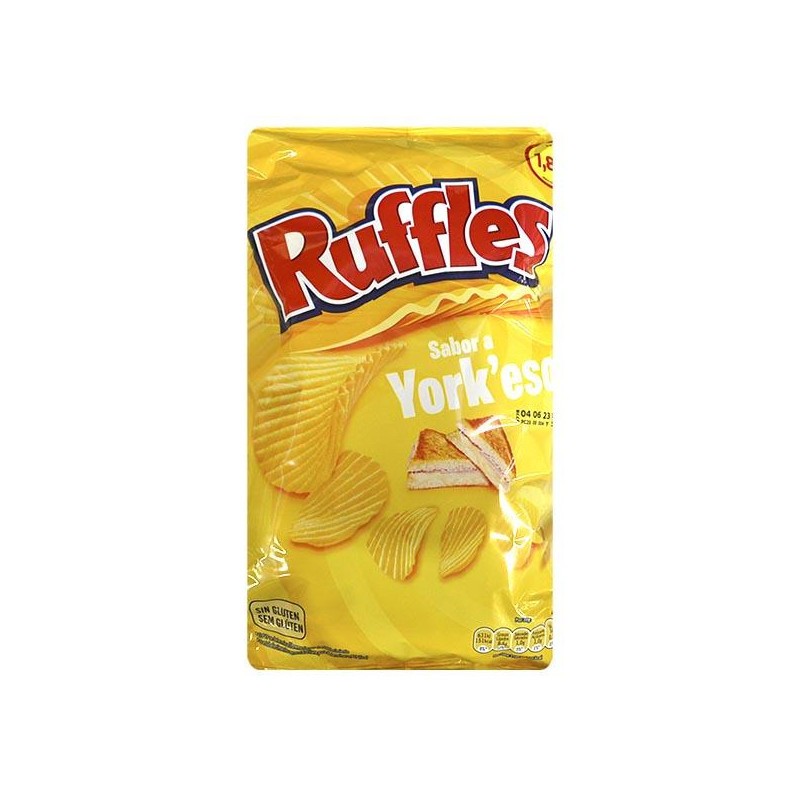 RUFFLES YORKESO 115GR 1.50€