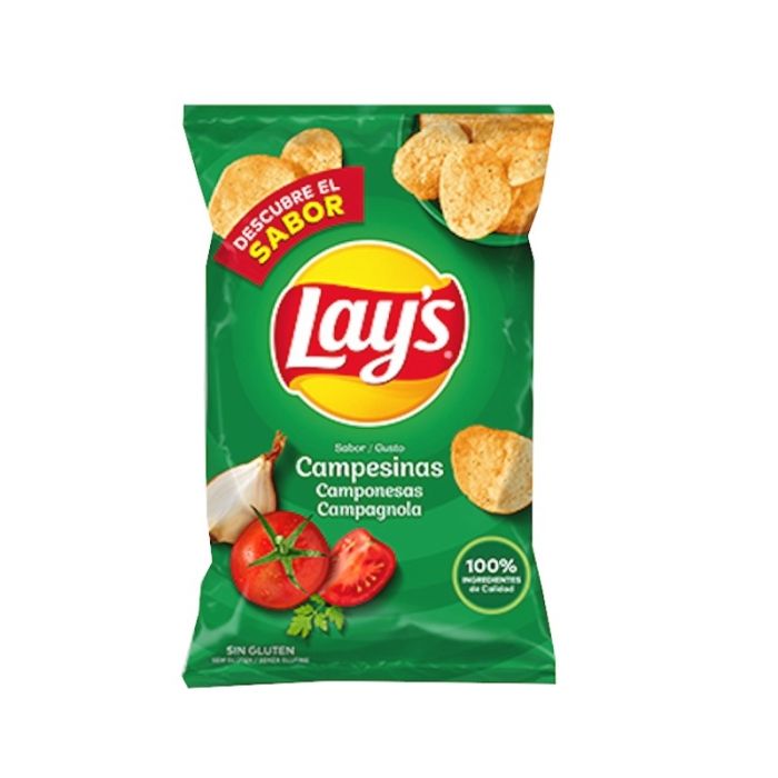 LAYS CAMPESINAS 133GR 1.90€