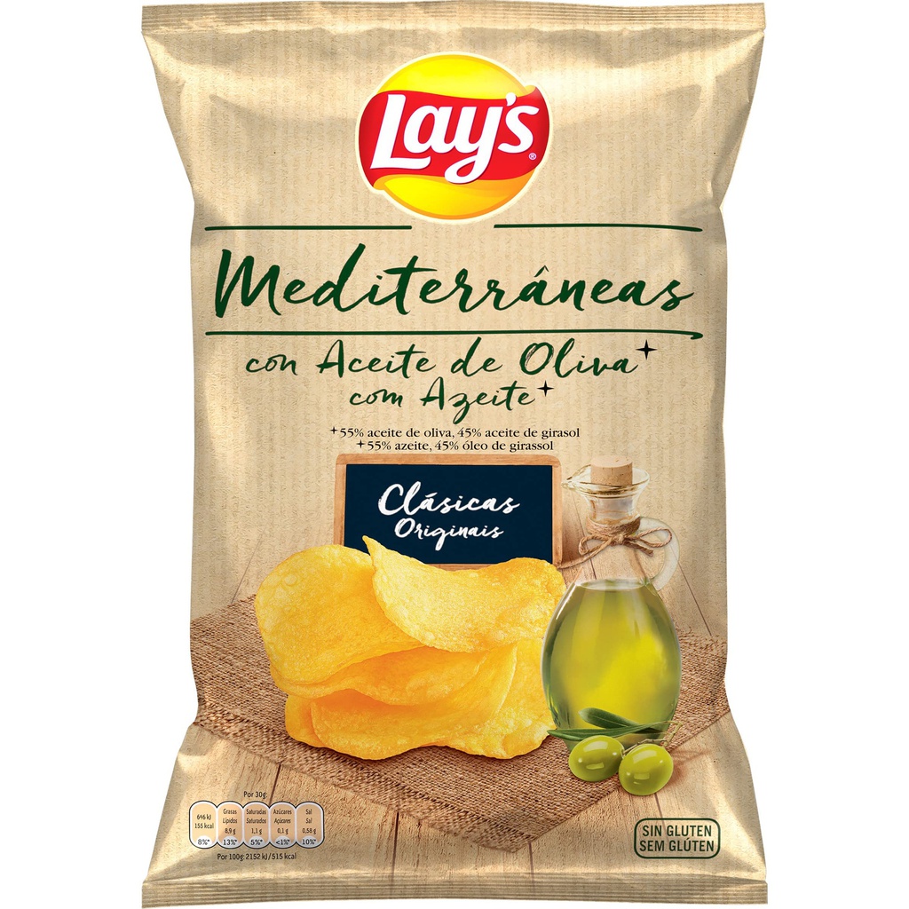 LAYS MEDITERRANEAS 120GR 1.95€