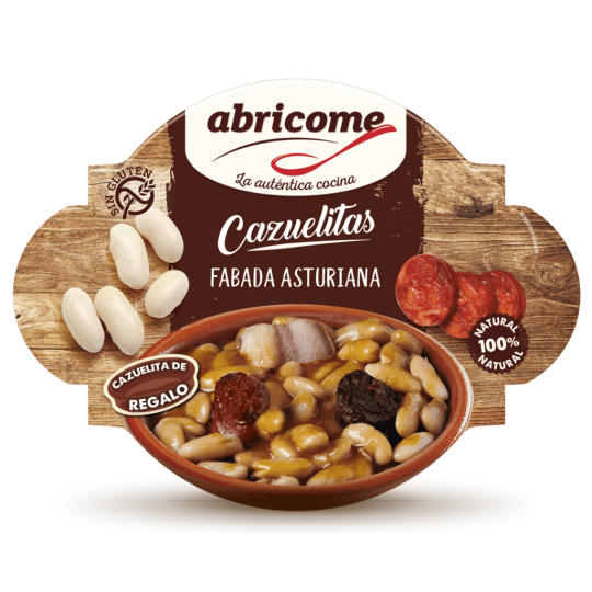 ABRICOME FABADA ASTURIANA CAZUELITA 415GR