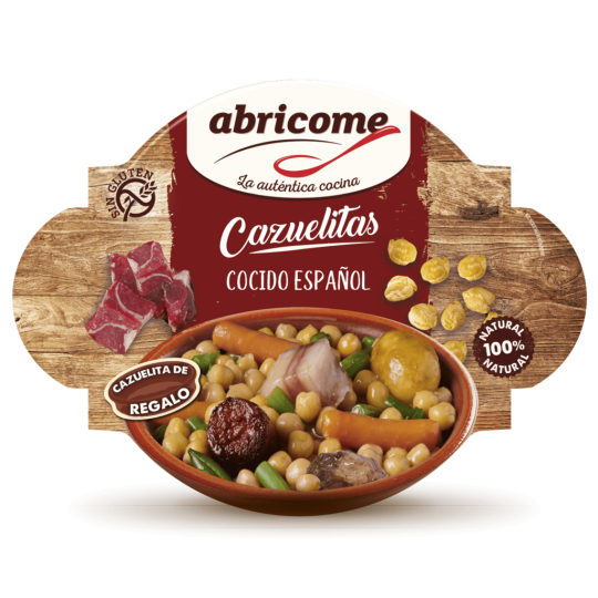 ABRICOME COCIDO ESPAÑOL CAZUELITA 415GR