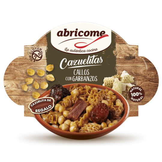 ABRICOME CALLOS CON GARBANZOS CAZUELITA 415GR